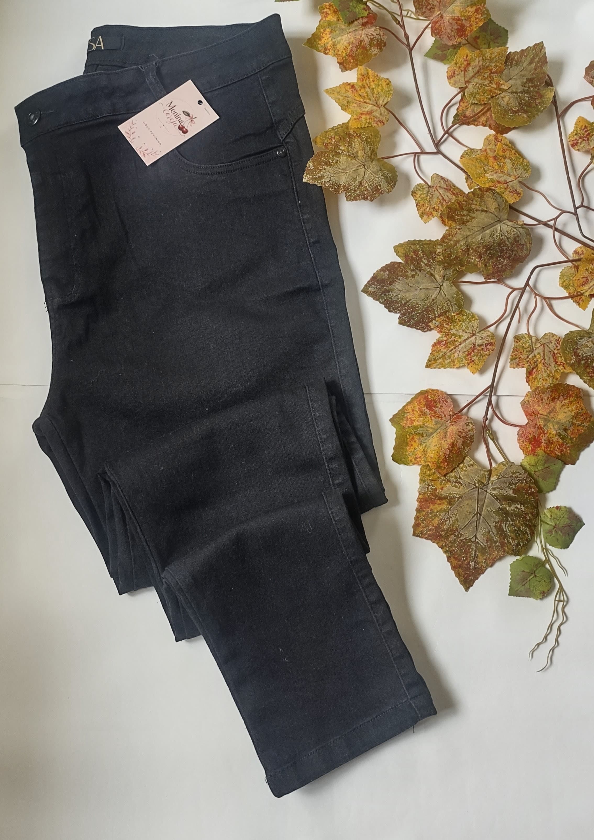 Calça Jeans feminina Skinny Plus Size
